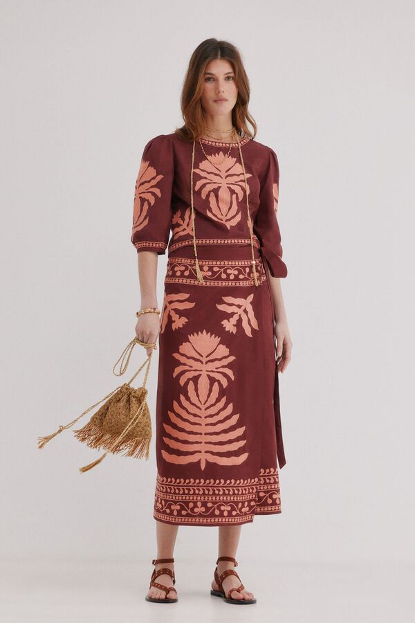 Hoss Intropia Renata. Saia p&aacute;reo Granada