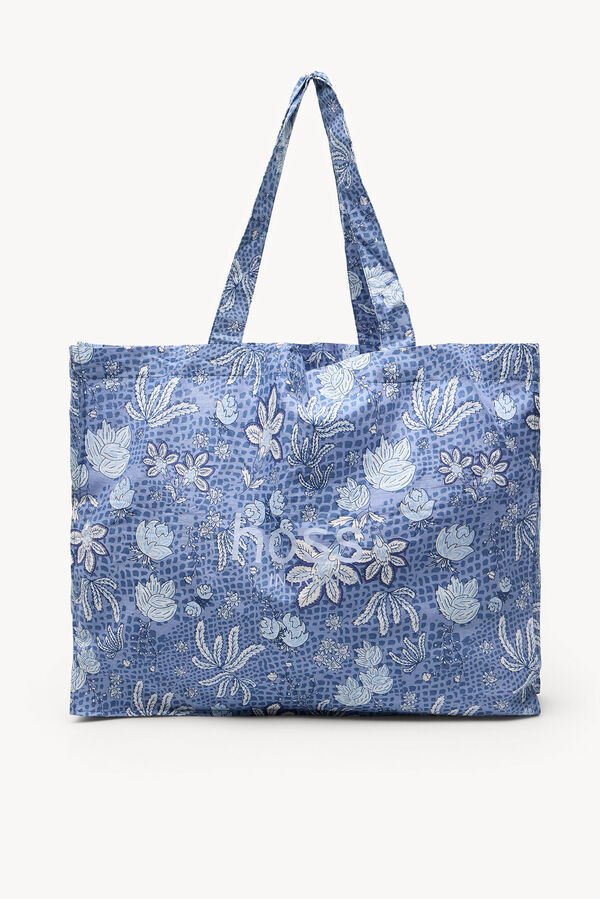 Hoss Intropia Numa. Bolsa de tela Azul