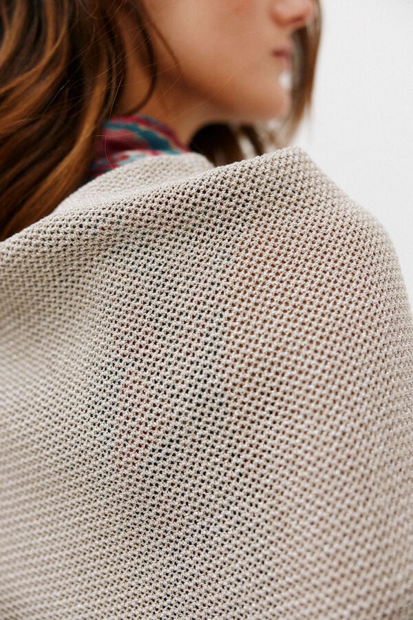 Hoss Intropia Natalia. Capa de malha Azul