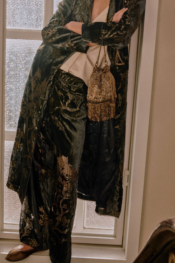 Hoss Intropia Patty. Pantal&oacute;n Azul marino