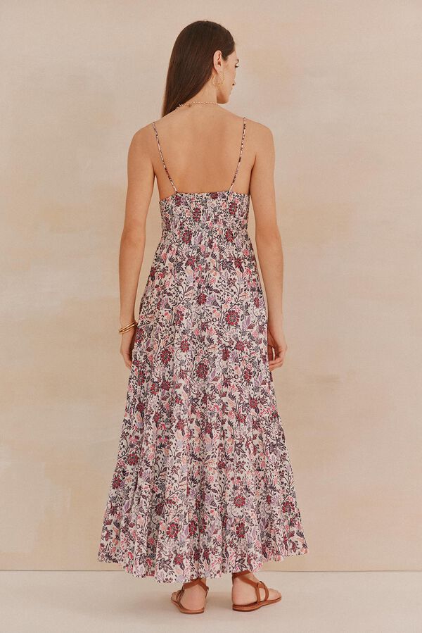 Hoss Intropia Abril. Vestidos alças. Ecru