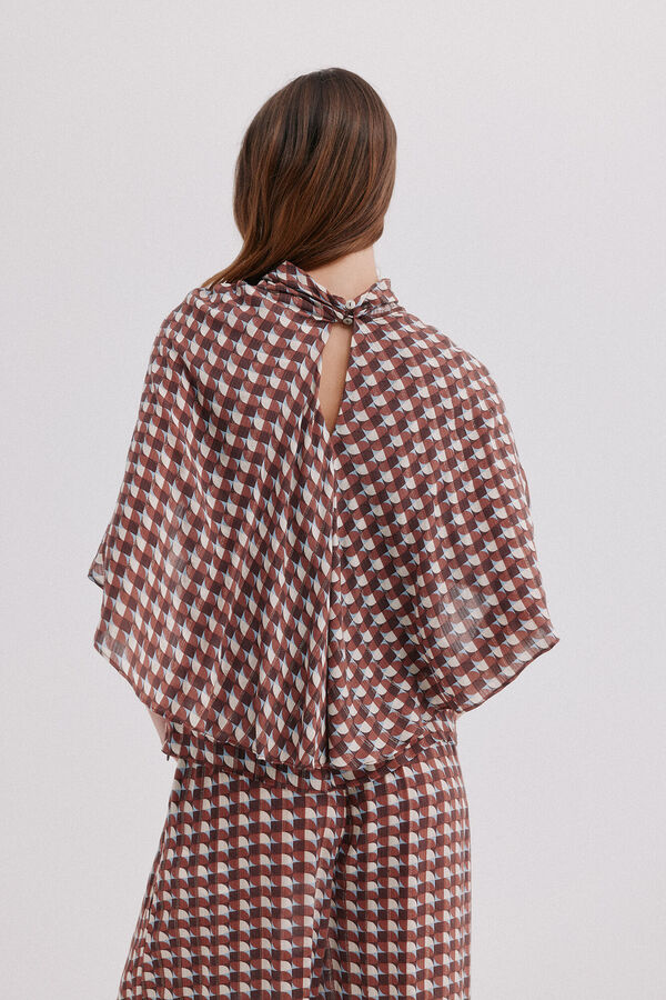 Hoss Intropia Clavel. Blusa estampada Multicolor
