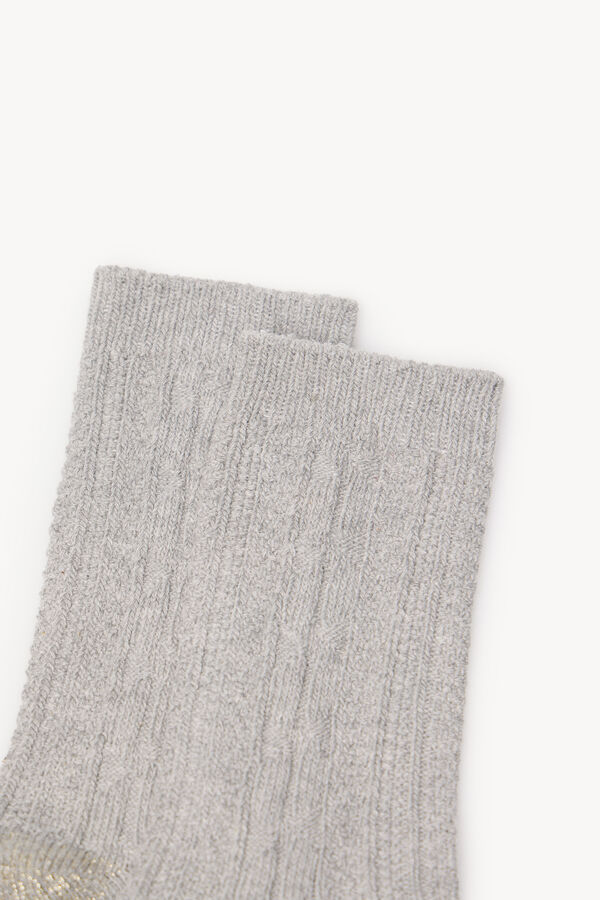 Hoss Intropia Leire. Calcetines ochos Beige