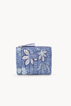 Hoss Intropia Nicole.Carteira de algodão estampada Roxo