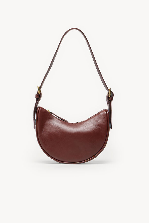 Hoss Intropia Numa. Bolso media luna Marron oscuro