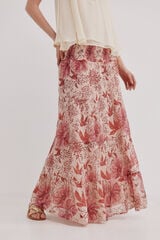 Hoss Intropia Rachel. Saia comprida estampada Multicolorido