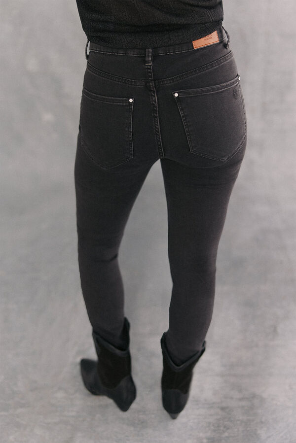 Hoss Intropia Odila. Jeans skinny con brillos Negro