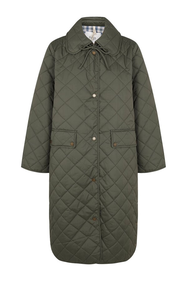 Hoss Intropia Daria. Sneaker acolchoada Verde