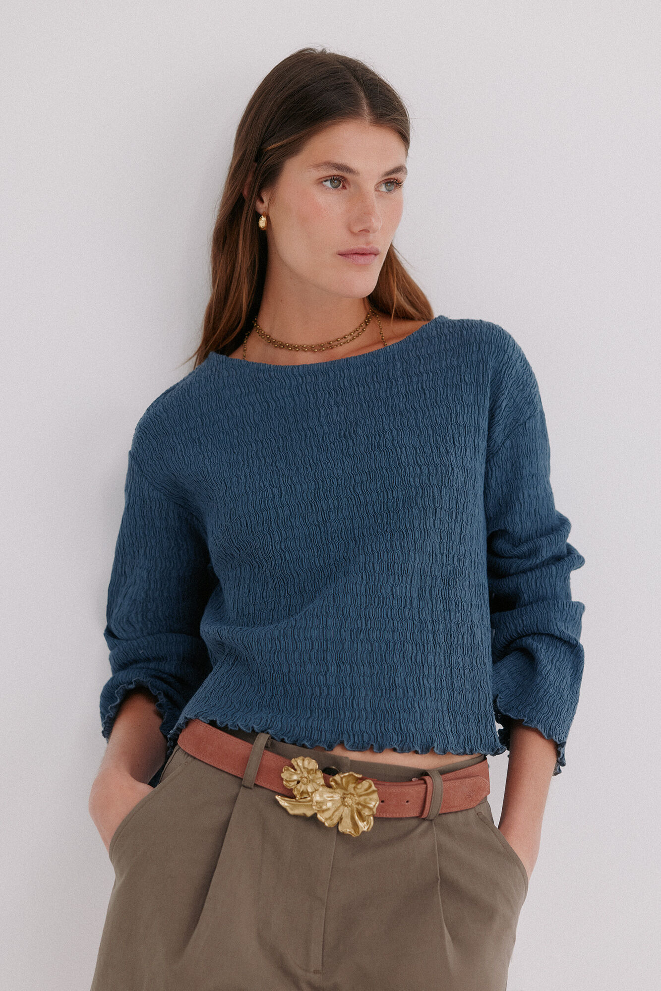 Hoss Intropia Maggie. Jersey calado