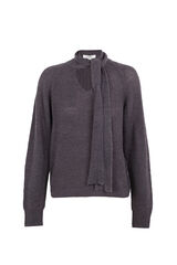 Hoss Intropia Ilania.Jersey con lazada Gris