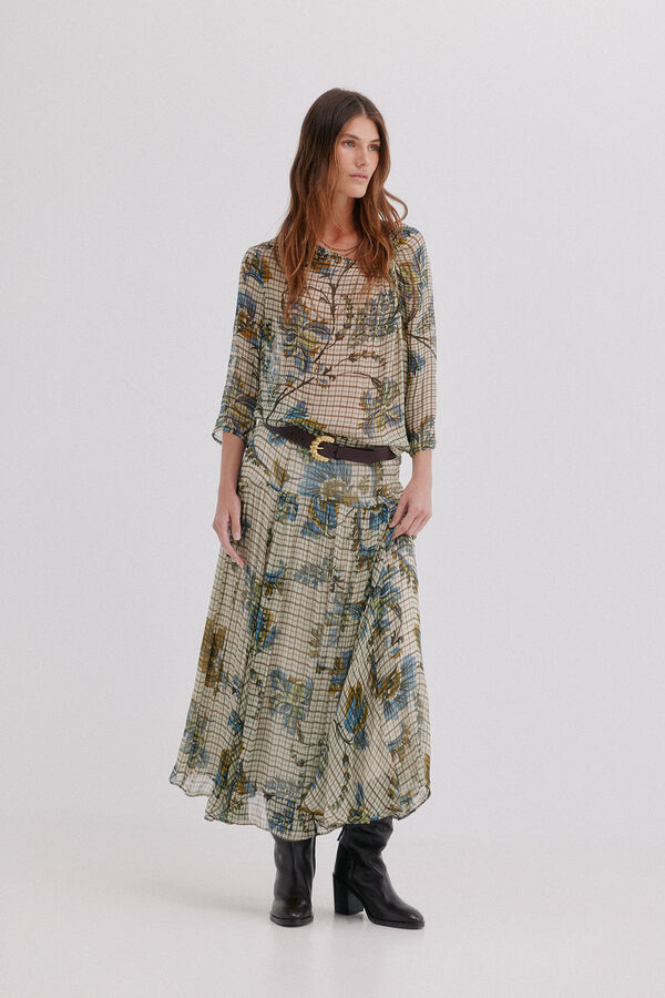 Hoss Intropia Cianna. Blusa estampada Multicolor