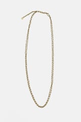 Hoss Intropia Luciana. Collar beads ba&ntilde;ado en oro Dorado