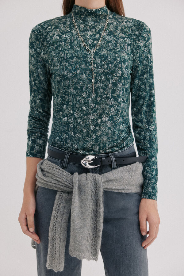 Hoss Intropia Malika. T-shirt paisley Multicolorido