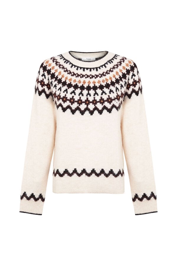 Hoss Intropia Ilma. Jersey grecas Beige