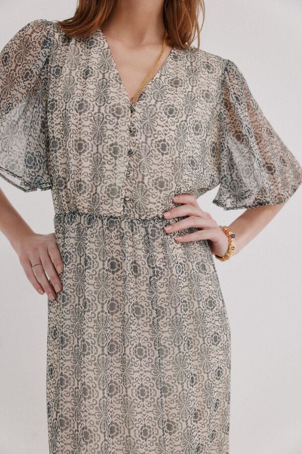Hoss Intropia Adela. Vestido fluido Multicolorido