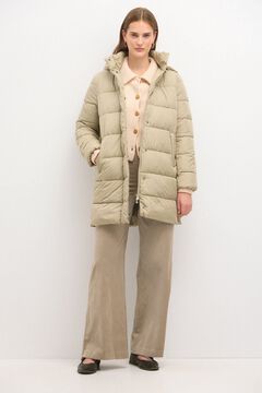 Hoss Intropia Dakota. Anorak oversize largo Kaki