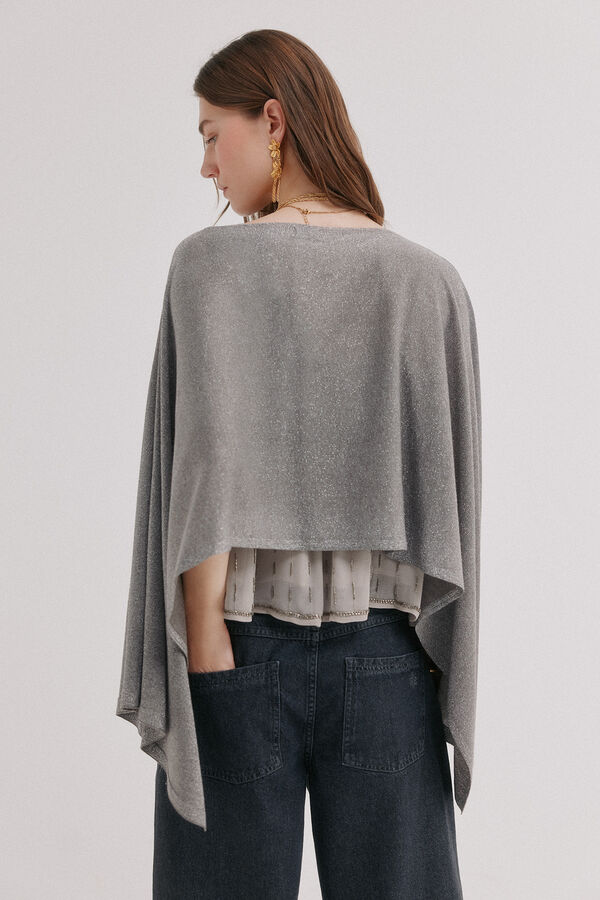 Hoss Intropia Laila. Capa nudo brillo Gris