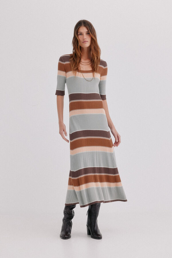 Hoss Intropia Aria. Vestido de punto Multicolor