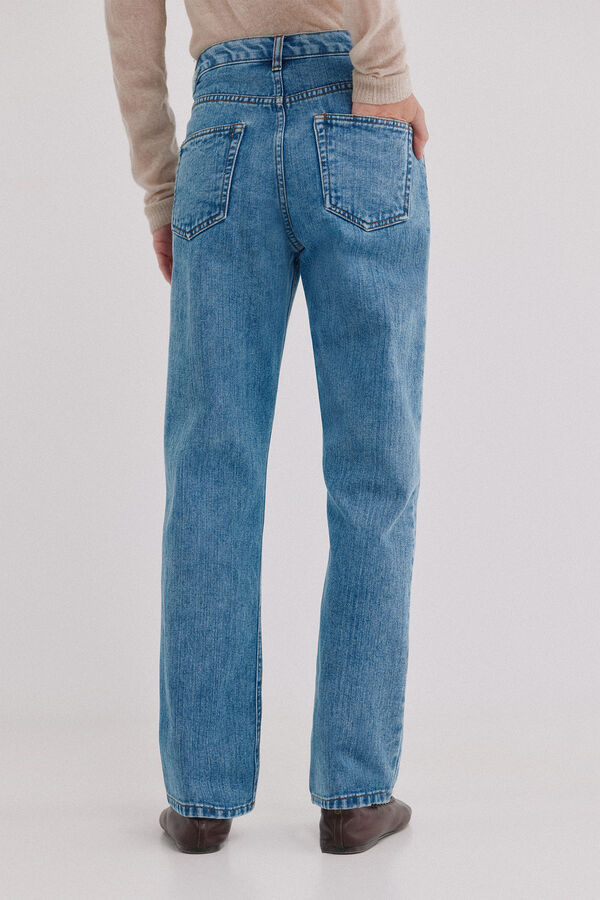 Hoss Intropia Brunella. Jeans cintura alta Azul
