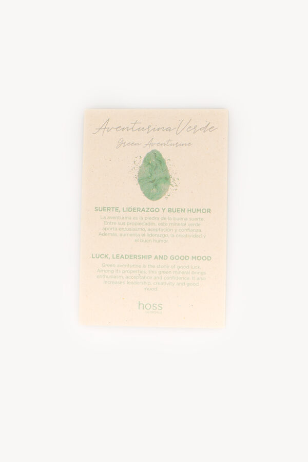 Hoss Intropia Millie.Pulsera piedra semipreciosa Verde