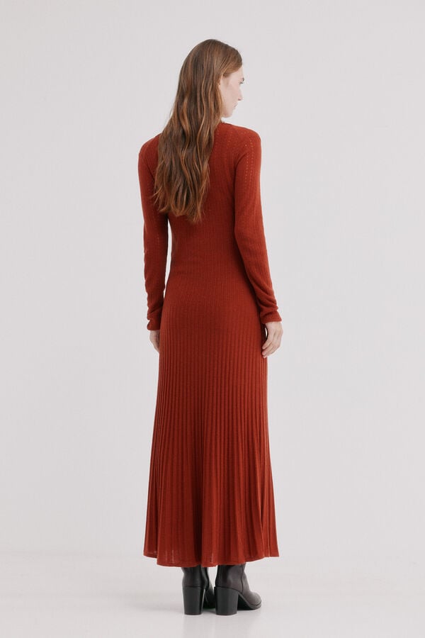 Hoss Intropia Annia.Vestido punto Marron