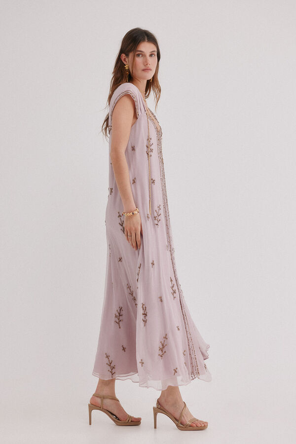 Hoss Intropia Aralina. Vestido fluido Roxo