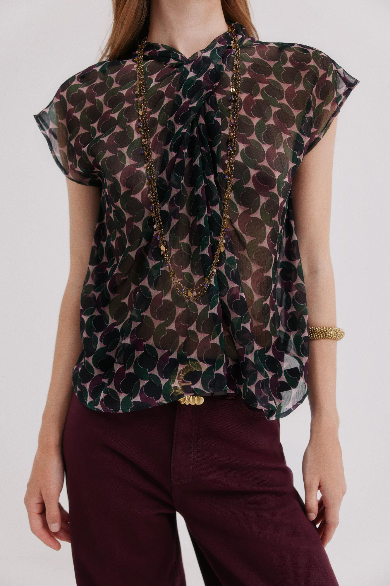 Hoss Intropia Calessi. Blusa estampada