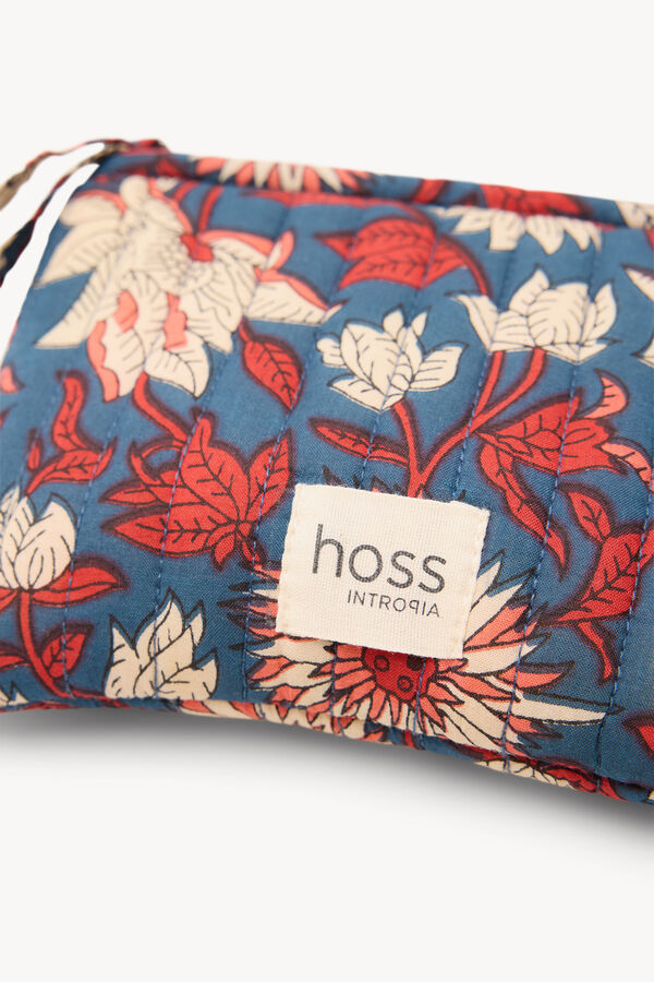 Hoss Intropia Lucina. Cartera estampada acolchada Estampado azul