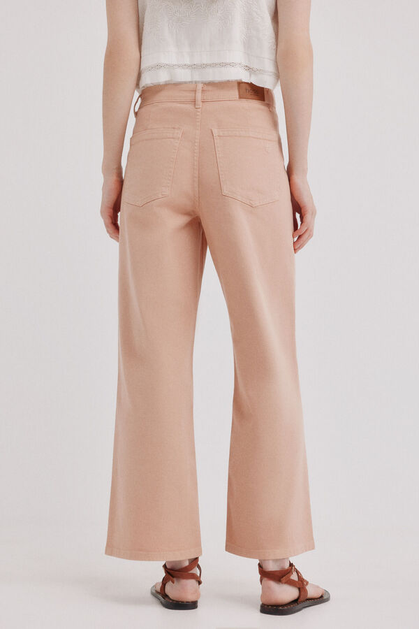 Hoss Intropia Belle. Jeans tiro alto Rosa