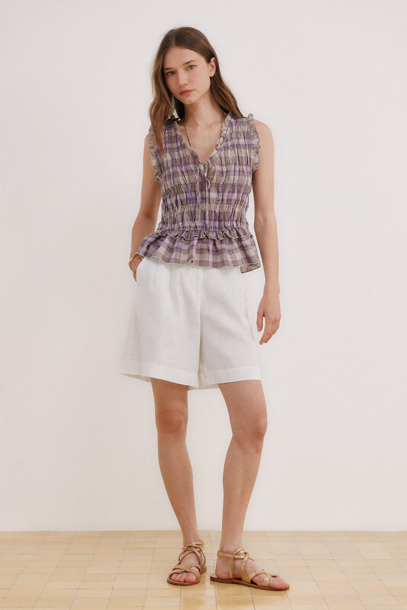 Hoss Intropia Galilea. Top cuadros