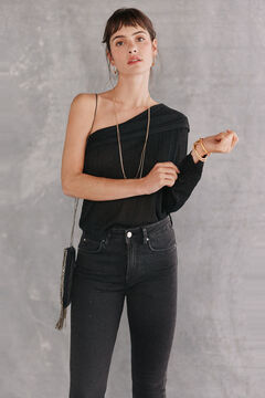 Hoss Intropia Tilly. Camisola assimétrica Preto