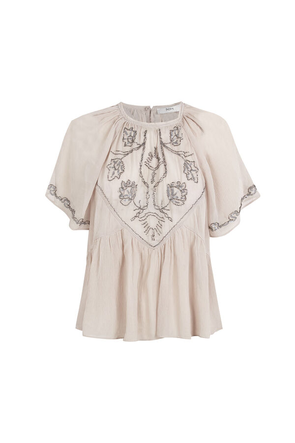 Hoss Intropia Carol. Blusa flu&iacute;da Gris