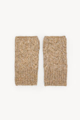 Hoss Intropia Nubia. Mitones punto Kaki