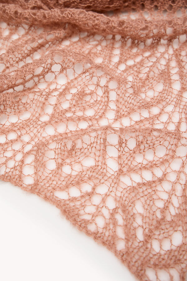 Hoss Intropia Lucila. Bufanda calada Rosa