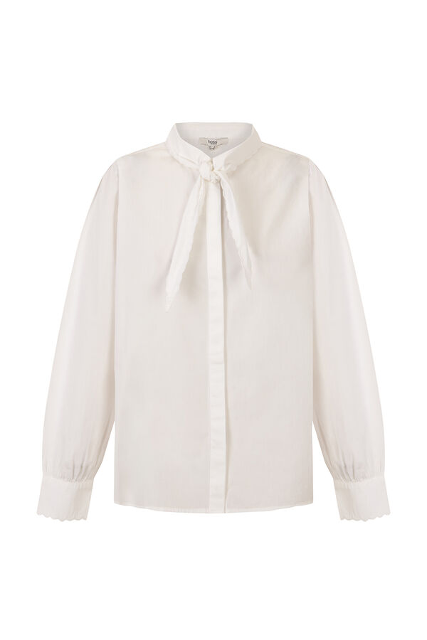 Hoss Intropia Caia. Blusa lazada Blanco