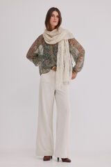 Hoss Intropia Payton. Pantalón de pana Marfil