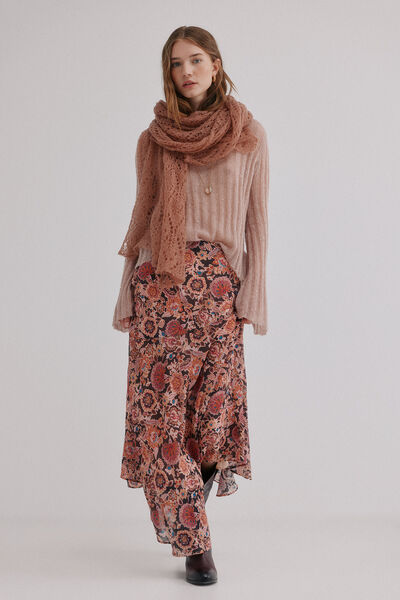 Hoss Intropia Rosana. Falda estampada
