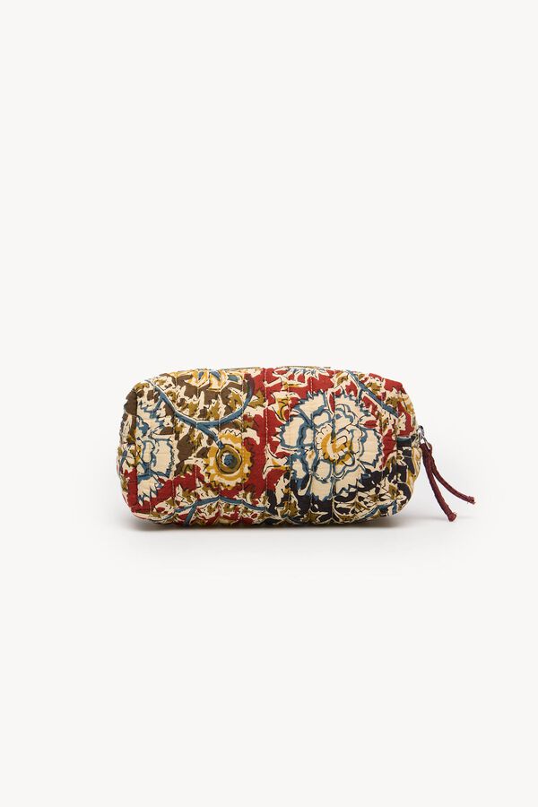 Hoss Intropia Lairet. Neceser estampado acolchado Multicolor