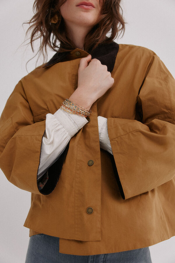 Hoss Intropia Delma. Desportiva tipo capa Amarelo