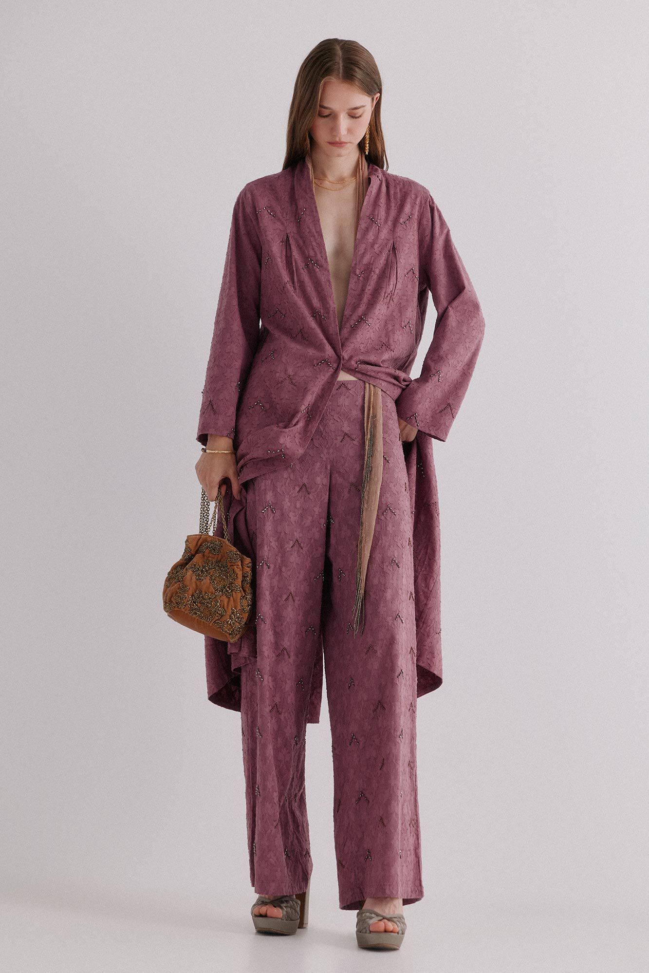 Hoss Intropia Paulina. Cal&ccedil;as jaquard