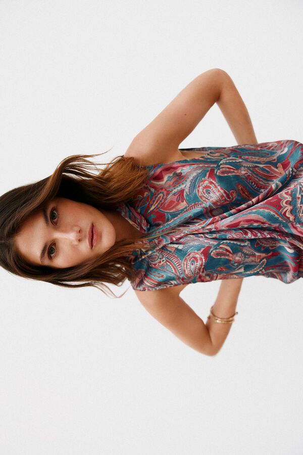 Hoss Intropia Gadea. Top halter estampado Multicolorido