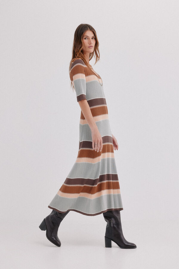 Hoss Intropia Aria. Vestido de punto Multicolor