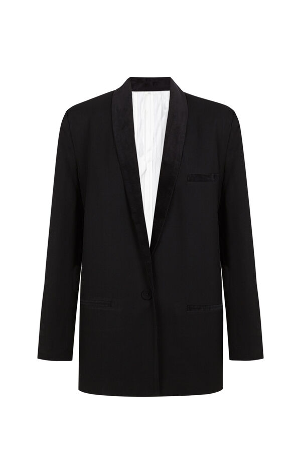 Hoss Intropia Esmeralda.Blazer smoking Negro