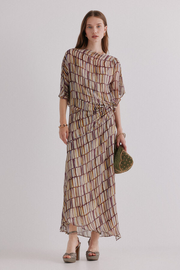 Hoss Intropia Aurora. Vestido estampado Verde