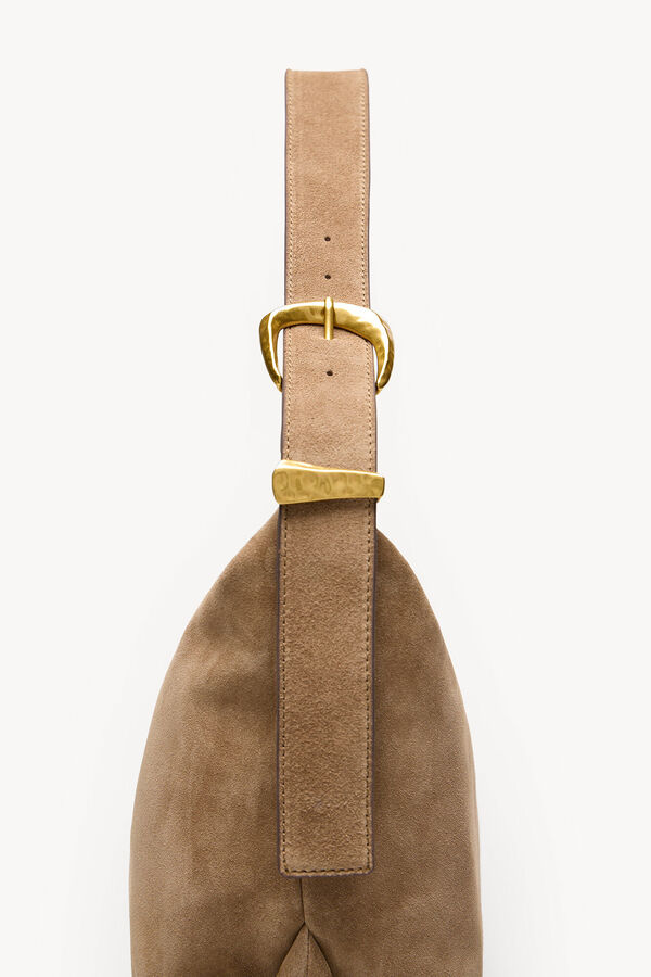 Hoss Intropia Natalia. Croute de camurça Castanho