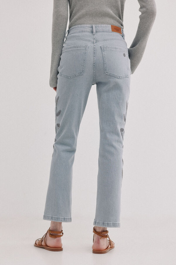 Hoss Intropia Bonnie. Vaqueros bootcut Gris