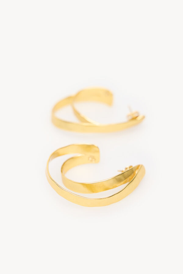 Hoss Intropia Melani. Aros bañados en oro Dorado