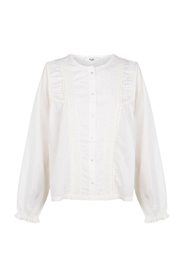 Hoss Intropia Caelia. Blusa fluida Ecru