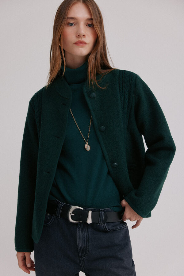 Hoss Intropia Flavia. Casaco austríaca Verde