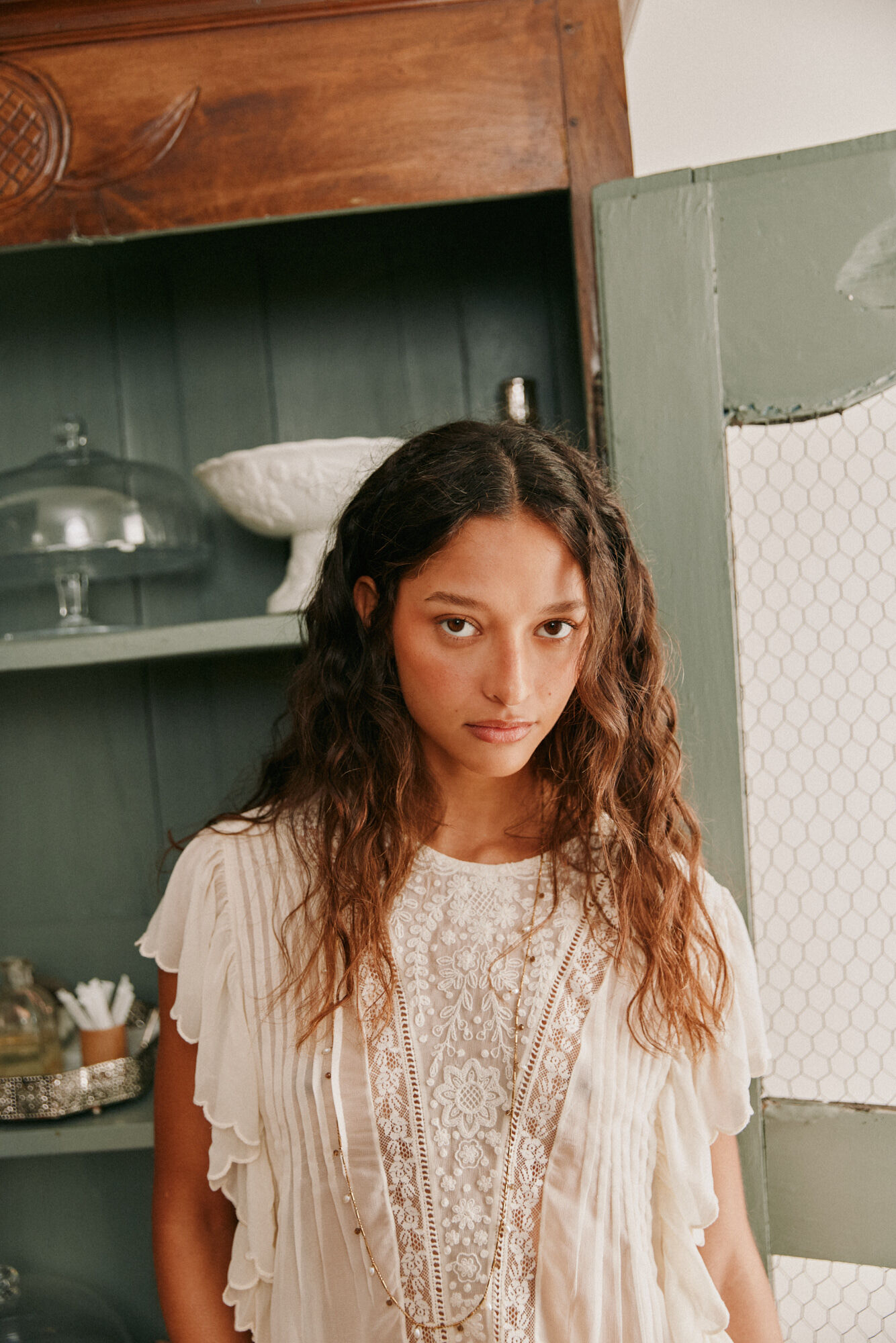 Hoss Intropia Cindy. Blusa rom&acirc;ntica